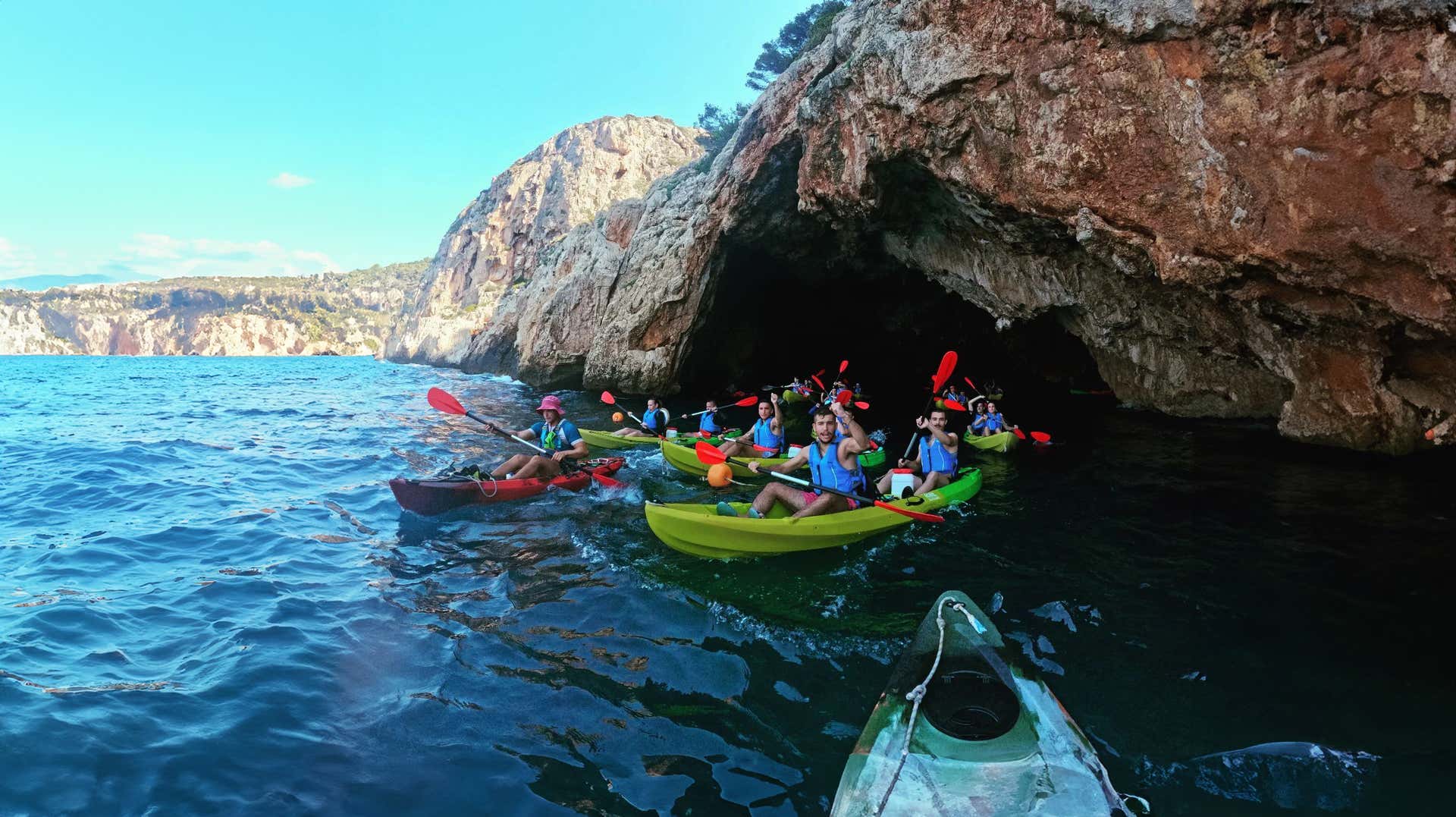 Canoeing and kayaking Xàbia-Jávea