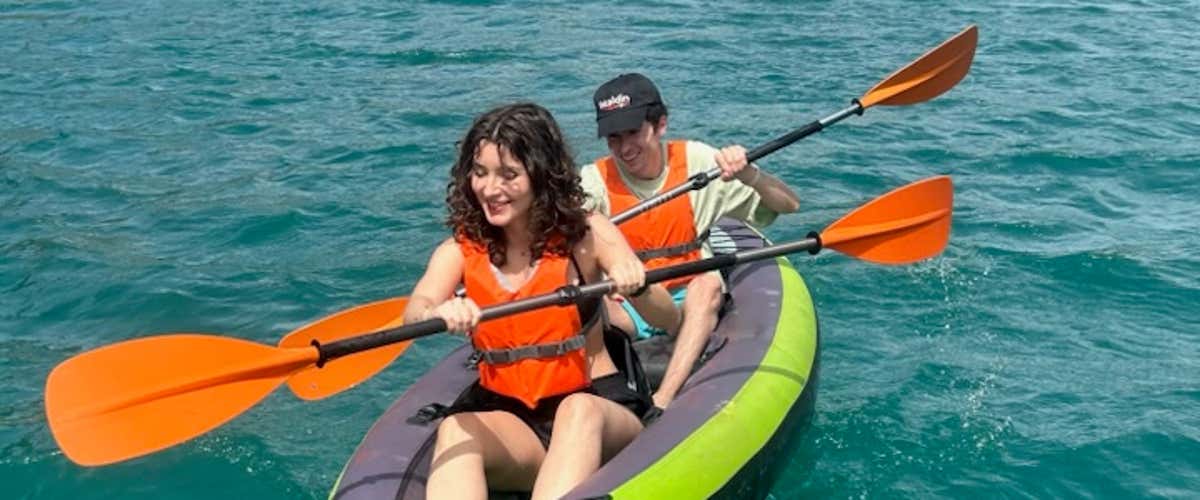 Kayak tour on the Loriguilla reservoir and the Turia river