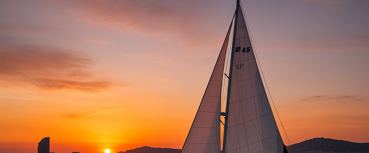 Excursión en velero por la costa de Barcelona con aperitivo al ...