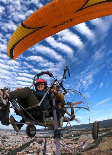Experiencia en paramotor biplaza en Córdoba