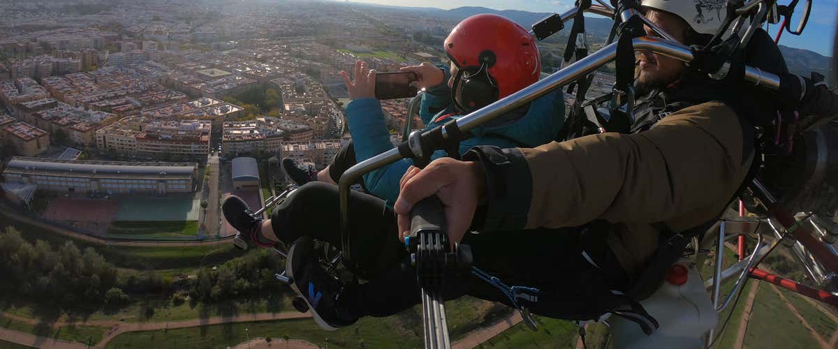 Experiencia en paramotor biplaza en Córdoba