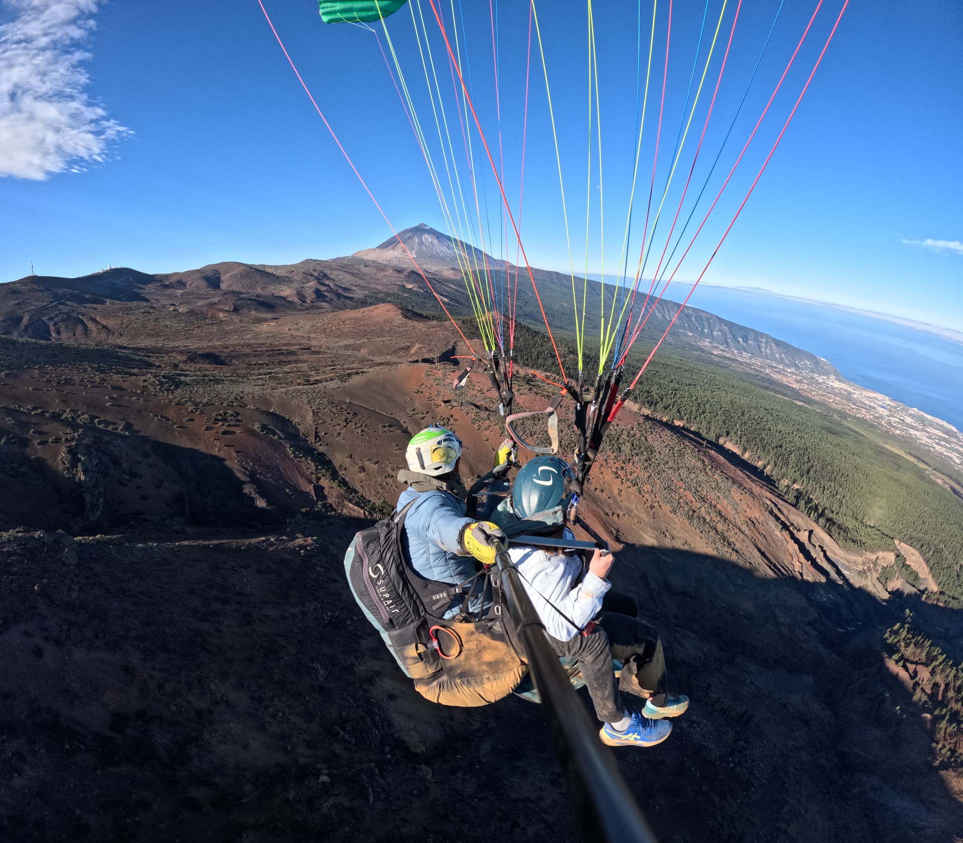 Paragliding Teide