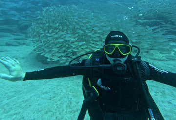 Bautismo de buceo desde barco en Costa Adeje