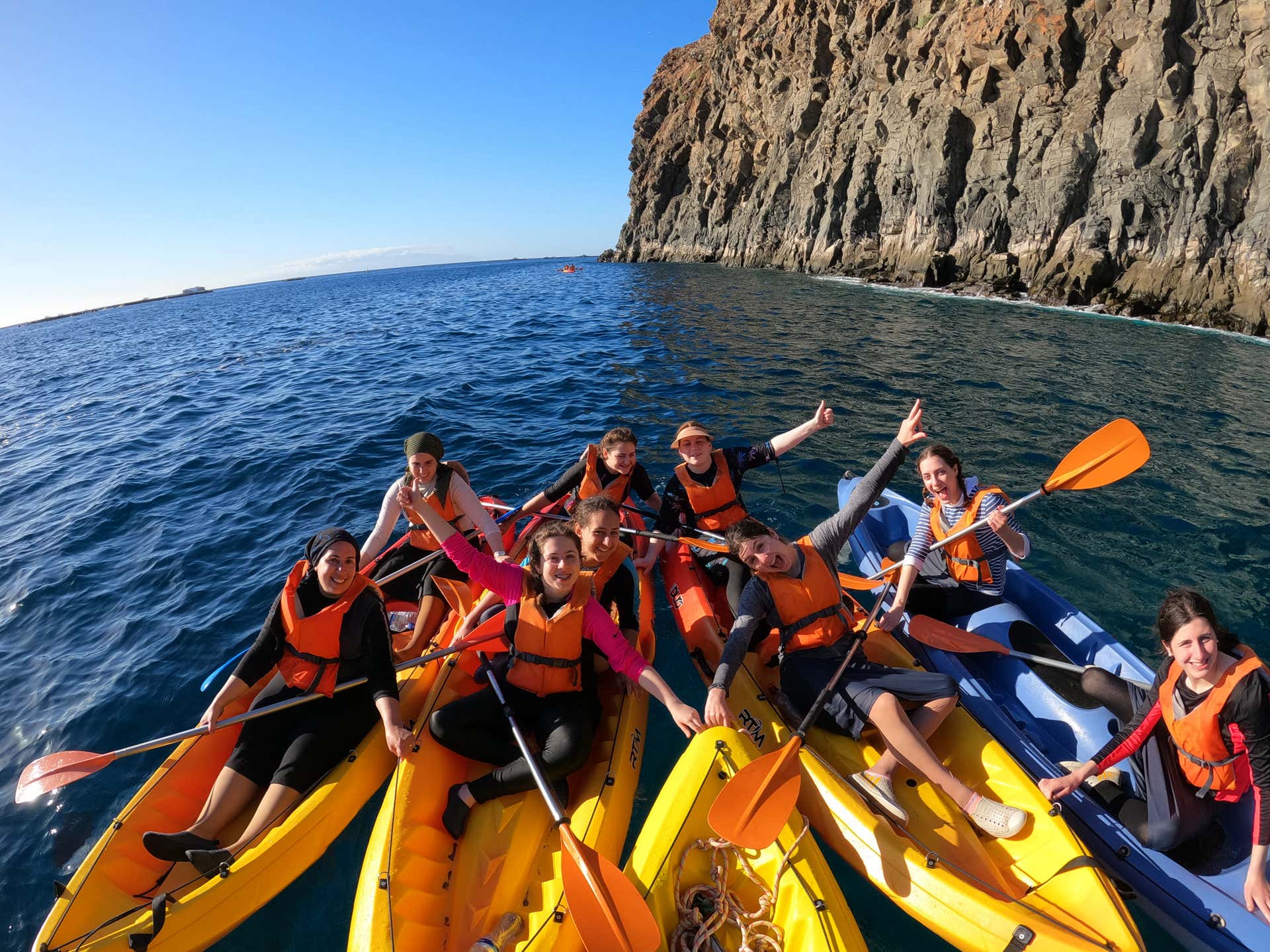 Canoeing and kayaking Tenerife