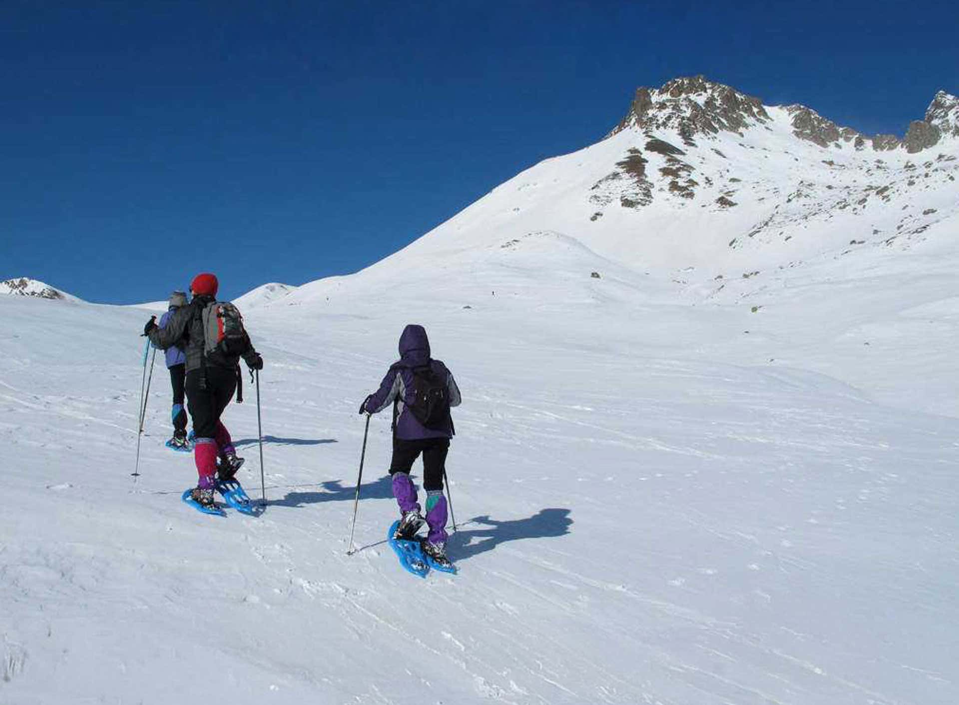 Snowshoeing Ordesa