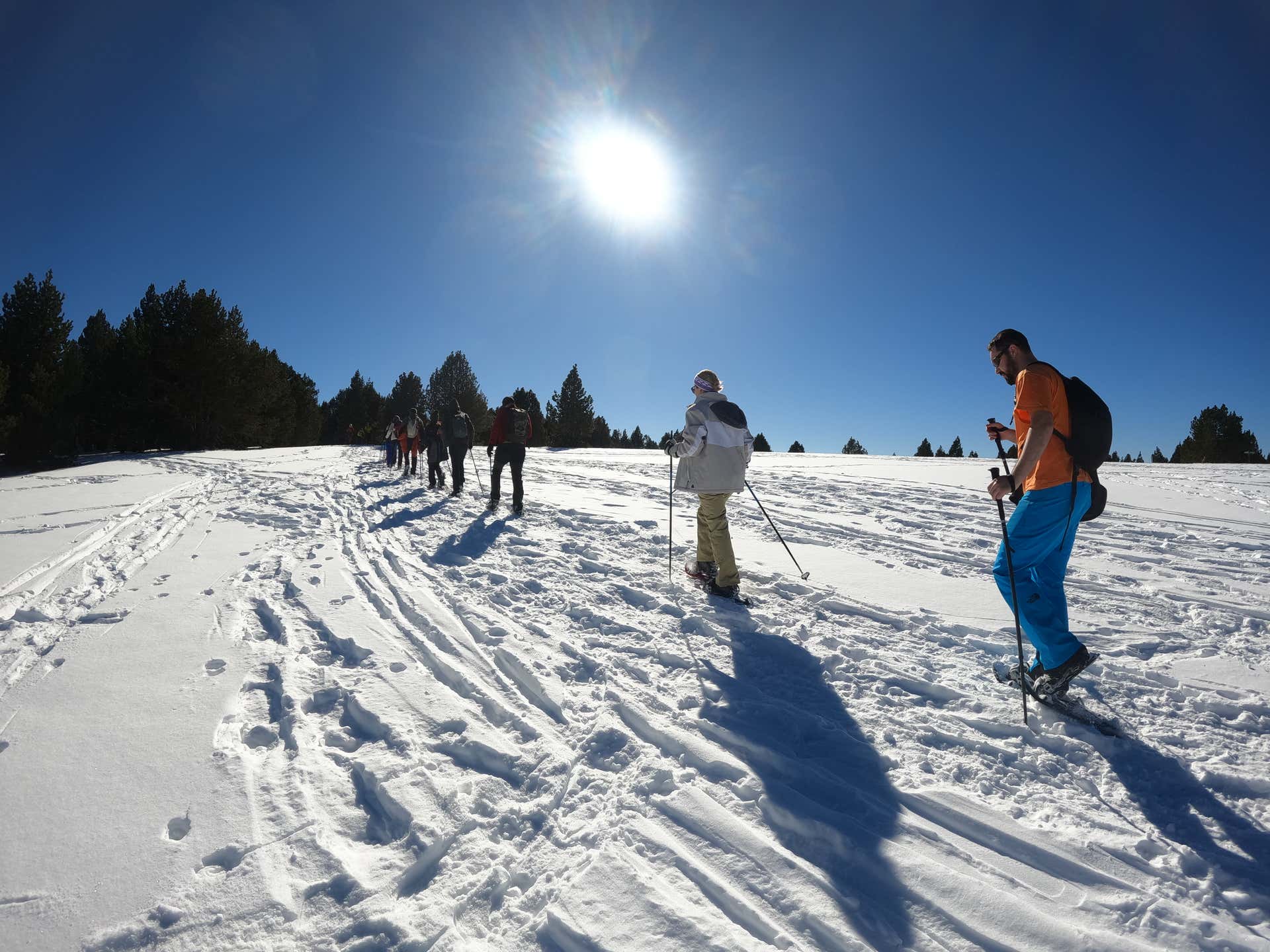 Raquetas de nieve Barcelona