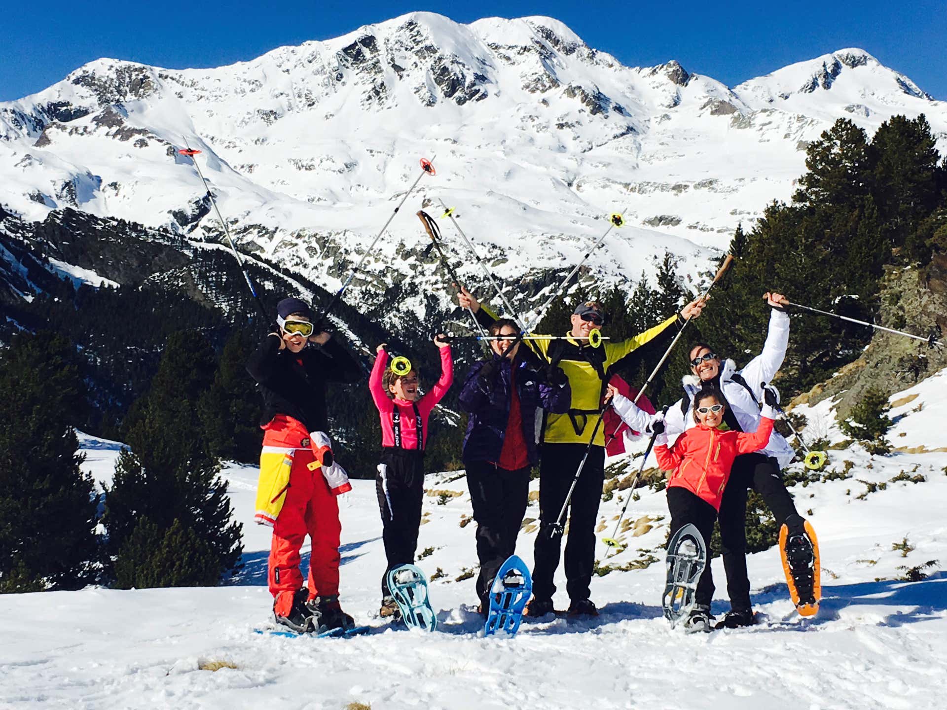 Raquetas de nieve Ordesa