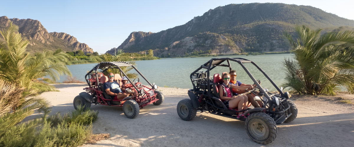 Guided tour in a two-seater buggy through the Ricote Valley in Murcia