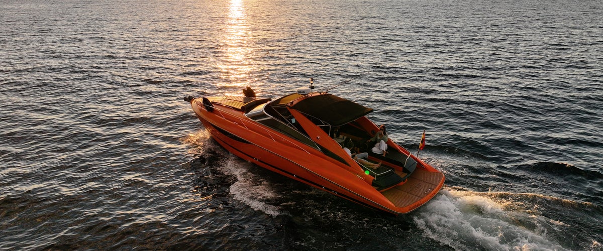 Sunset boat trip along the south coast of Lanzarote with an open bar