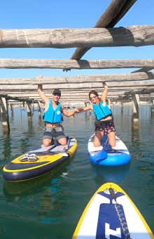 Paddle surf en Delta del Ebro