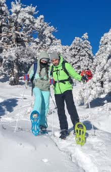 Raquetas de nieve en Sierra Nevada