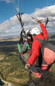 Parapente en Arcones