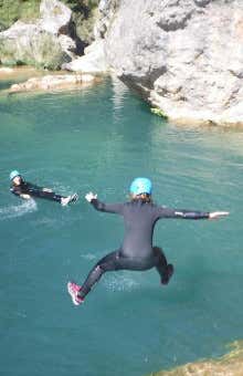 Barranquismo en Ventano del Diablo