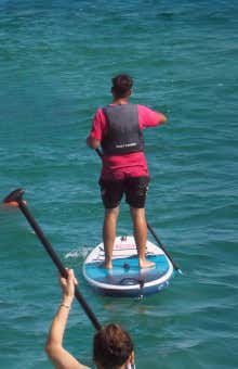 Paddle surf en Montgat