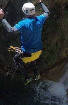 Barranquismo en Río Verde (Granada)