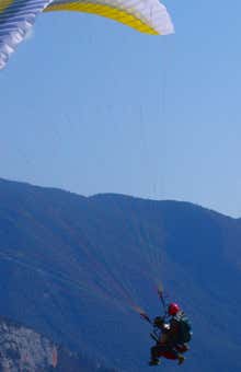 Parapente en Àger