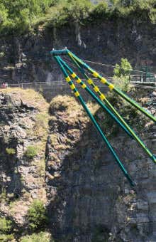 Zipline in Valle De Tena