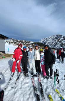 Clases de esquí en Candanchú