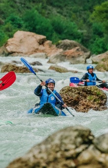 Canoeing and kayaking in Murillo de Gállego