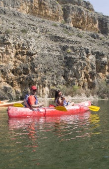 Canoeing and kayaking in Río Duratón