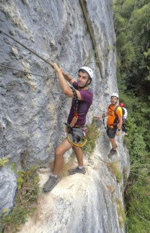 Via ferratas in La Hermida