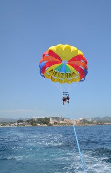Parasailing in Ibiza