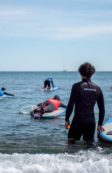 Paddle surf en Castelldefels